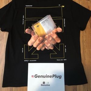 Off-White Hand-Print “Temperature” SS18